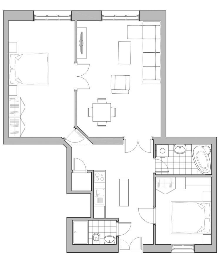 Daylight Apartment, The Best Location Budapest Extérieur photo